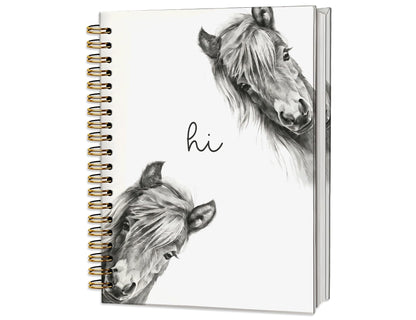 Penguin Notebook Journal,Cute Animal Notebook Journal for School Women Teen Girls Kids,Gifts for Penguin Lovers,Hardcover Spiral Notebooks for Work Notes Journaling,5.5x8.3 Inch