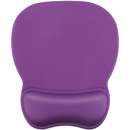MROCO Ergonomic Mouse Pad with Gel Wrist Rest, 9.4 x 8.1 in, Black