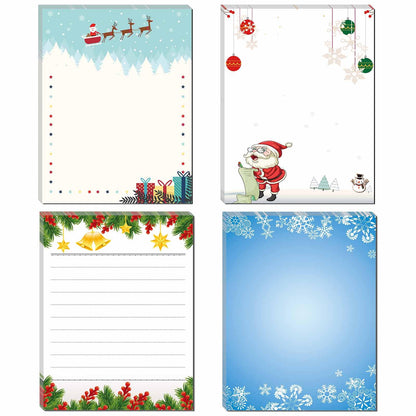 DUGUTUL 4 Funny Novelty Memo Pads,4 x 5.5 in(10x14cm),200 sheets,Coworker Gifts for Women,Funny Notepads for Office,Women Office Note Pad,Perfect Novelty gift for Boss,Coworker,Friend or Family(A)