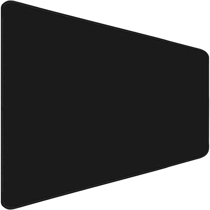 31.5" x 15.7" Waterproof Fabric Desk Pad Large Mouse Pad Office Game, Black