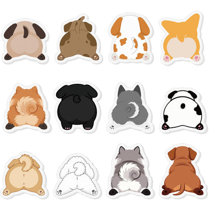 Yinder 24 Pads Animal Sticky Notes, Cute Cartoon Memo Self Adhesive