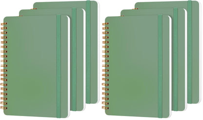 Utron 3 PCS Small Spiral Notebook 5x7, Notebooks for Note Taking, Morandi Spiral Journal Notebook, Work Notebook Small Notebooks 5x7 with Strap, Cute Notebooks for Women 70 Sheets/Note Books