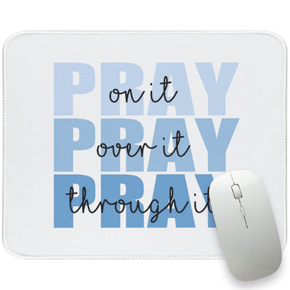 UTELKA Retro Boho Flroal Mouse Pad, Cute Mousepad for Desk Women 10x8