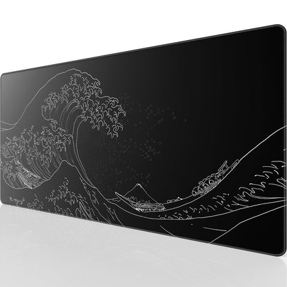 KTRIO Large Gaming Mouse Pad Desk Mat for Gamer, 31.5" x 11.8", Black, XL