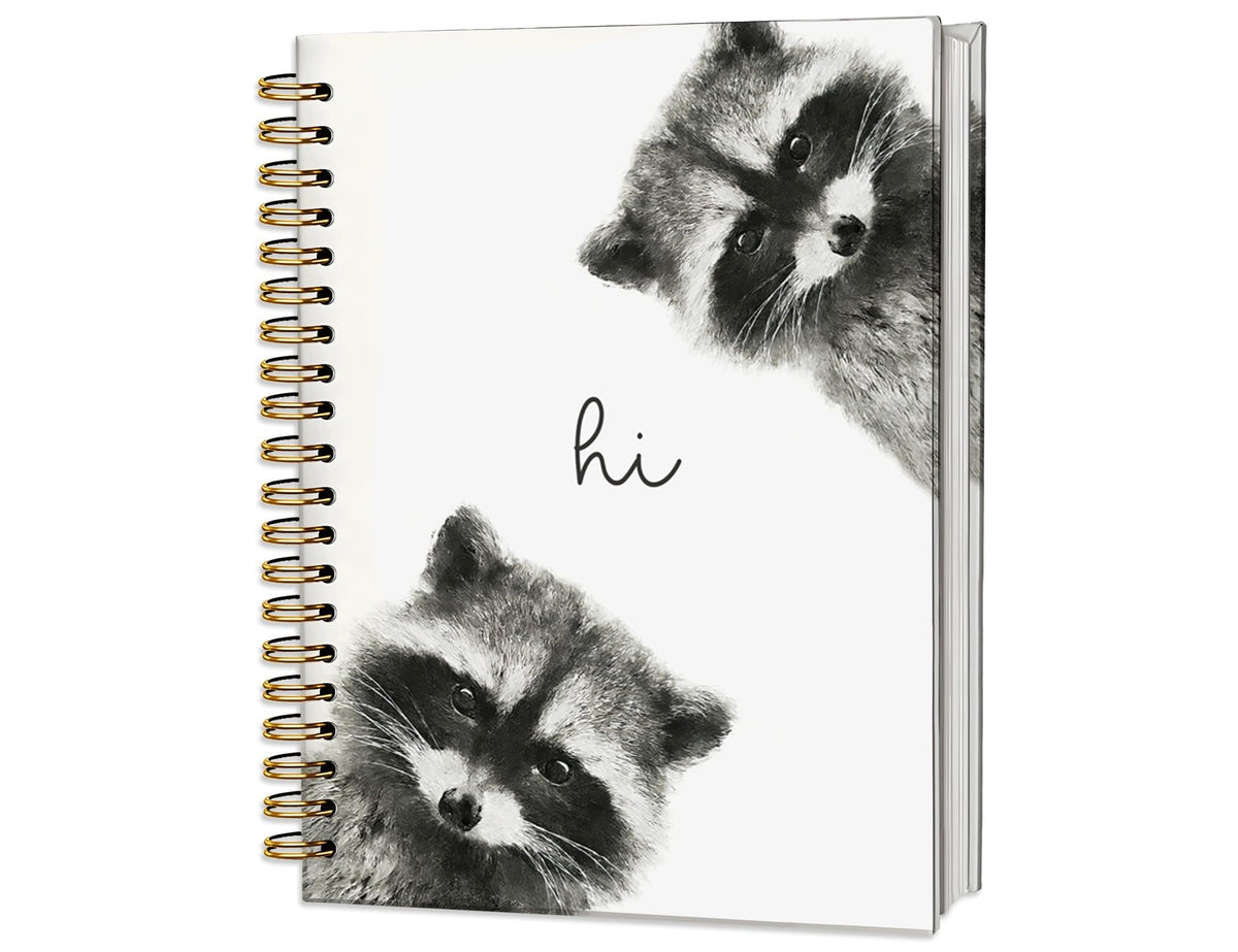 Penguin Notebook Journal,Cute Animal Notebook Journal for School Women Teen Girls Kids,Gifts for Penguin Lovers,Hardcover Spiral Notebooks for Work Notes Journaling,5.5x8.3 Inch