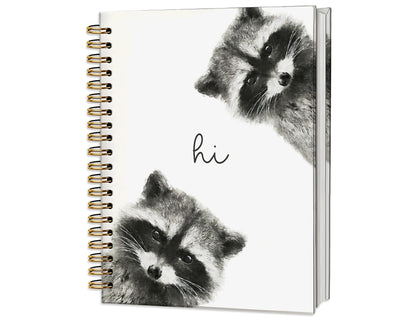 Penguin Notebook Journal,Cute Animal Notebook Journal for School Women Teen Girls Kids,Gifts for Penguin Lovers,Hardcover Spiral Notebooks for Work Notes Journaling,5.5x8.3 Inch