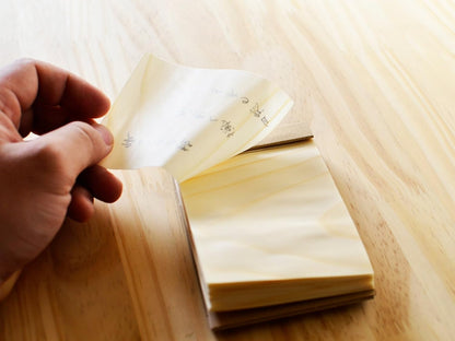 Japanese Wood Sheet Pads by KIZARA (110x74)