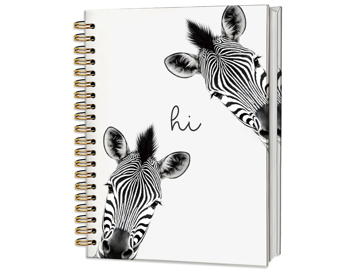 Penguin Notebook Journal,Cute Animal Notebook Journal for School Women Teen Girls Kids,Gifts for Penguin Lovers,Hardcover Spiral Notebooks for Work Notes Journaling,5.5x8.3 Inch