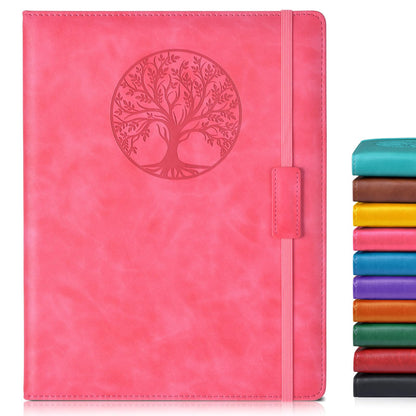 Biuwory Leather Journal Notebook,256 Thick Lined Pages,Hardcover 5.7"×8.3"