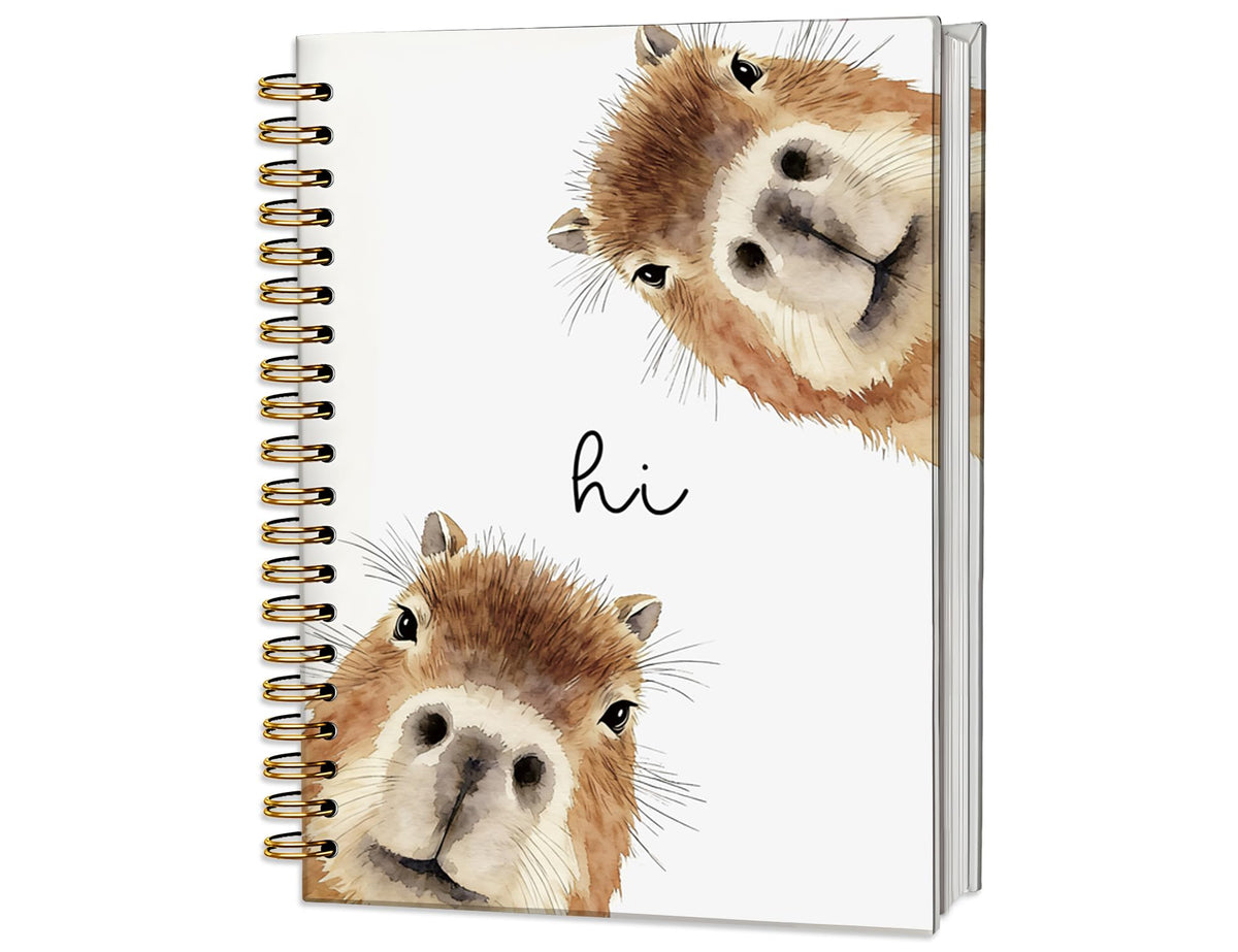 Penguin Notebook Journal,Cute Animal Notebook Journal for School Women Teen Girls Kids,Gifts for Penguin Lovers,Hardcover Spiral Notebooks for Work Notes Journaling,5.5x8.3 Inch