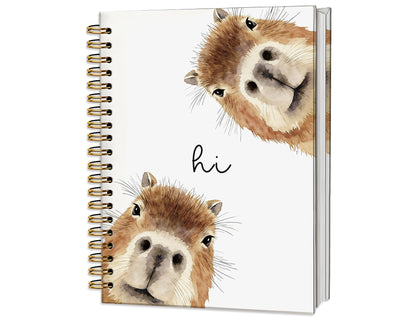 Penguin Notebook Journal,Cute Animal Notebook Journal for School Women Teen Girls Kids,Gifts for Penguin Lovers,Hardcover Spiral Notebooks for Work Notes Journaling,5.5x8.3 Inch