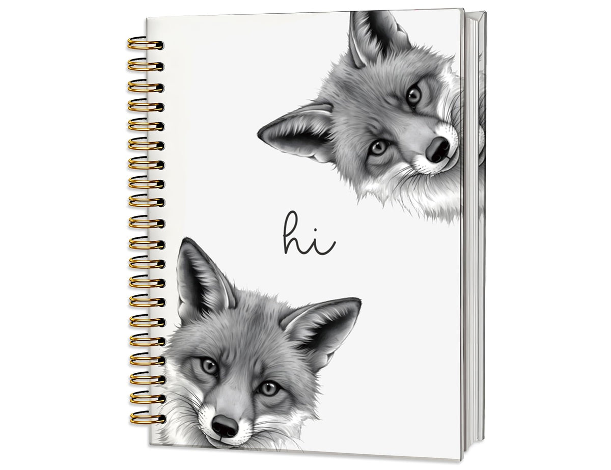 Penguin Notebook Journal,Cute Animal Notebook Journal for School Women Teen Girls Kids,Gifts for Penguin Lovers,Hardcover Spiral Notebooks for Work Notes Journaling,5.5x8.3 Inch