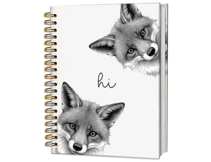 Penguin Notebook Journal,Cute Animal Notebook Journal for School Women Teen Girls Kids,Gifts for Penguin Lovers,Hardcover Spiral Notebooks for Work Notes Journaling,5.5x8.3 Inch
