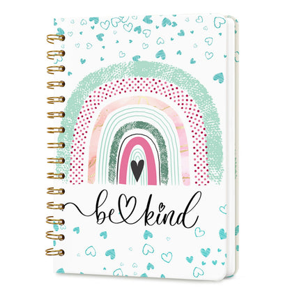 Lined Spiral Journal Notebook for Work A5, 160 Pages, Explosive Cat