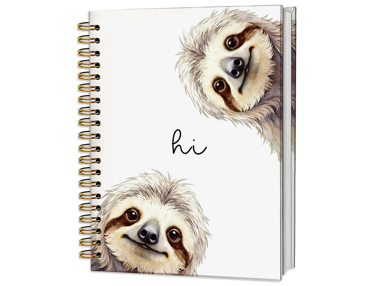 Penguin Notebook Journal,Cute Animal Notebook Journal for School Women Teen Girls Kids,Gifts for Penguin Lovers,Hardcover Spiral Notebooks for Work Notes Journaling,5.5x8.3 Inch