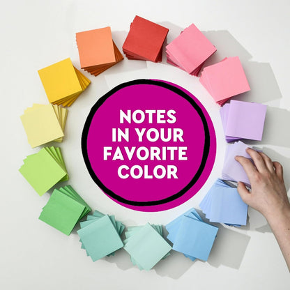 Post-it Super Sticky Notes, 5 Sticky Note Pads, 3 x 3 in., School Supplies, Office Products, for Vertical Surfaces, Monitors, Walls and Windows, First Snow White
