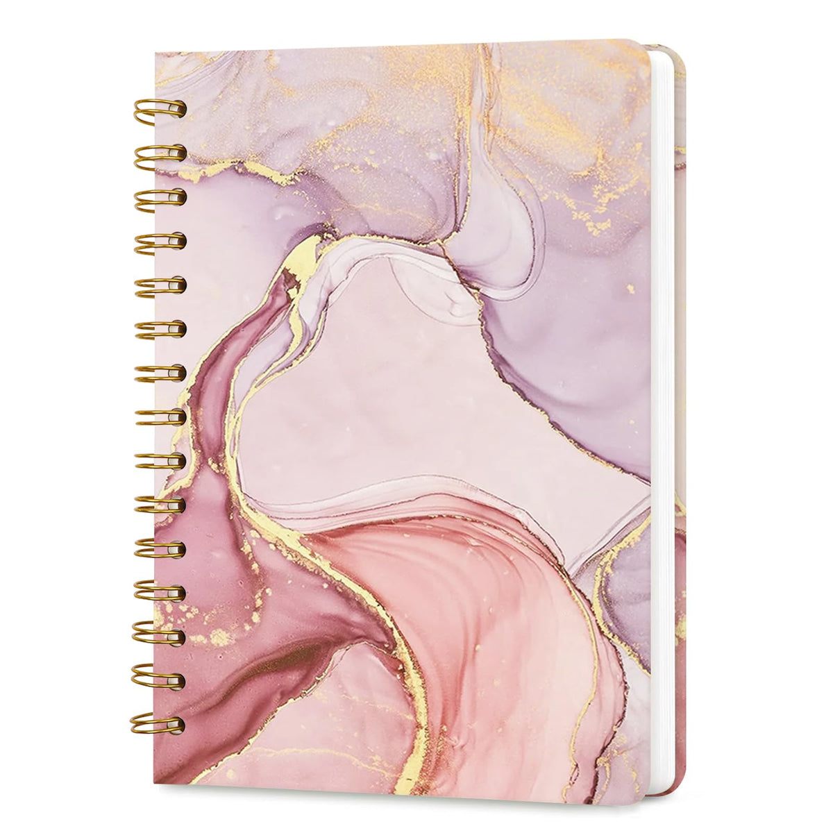 Lined Spiral Journal Notebook for Work A5, 160 Pages, Explosive Cat
