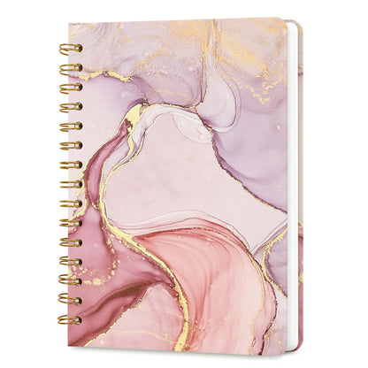 Lined Spiral Journal Notebook for Work A5, 160 Pages, Explosive Cat