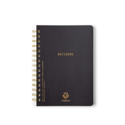 DesignWorks Ink Textured Twin Wire Notebook, Lilac, 8.25 x 11.625 in