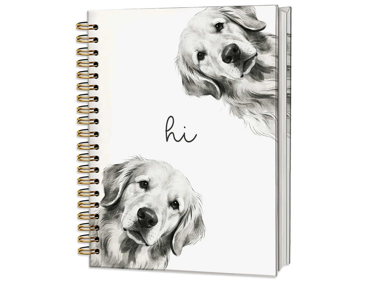 Penguin Notebook Journal,Cute Animal Notebook Journal for School Women Teen Girls Kids,Gifts for Penguin Lovers,Hardcover Spiral Notebooks for Work Notes Journaling,5.5x8.3 Inch