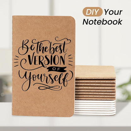 Oucaru 16PCS Mini Notebooks Bulk, Small Pocket Notebook, 3.5"x5.5" Blank