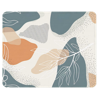 ITNRSIIET Mouse Pad with Stitched Edge Premium Textured Smooth Precise Operation Waterproof Washable Non-Slip Rubber Base Desktop Protection Mat, 10.2×8.3×0.12 inches, Palm Texture