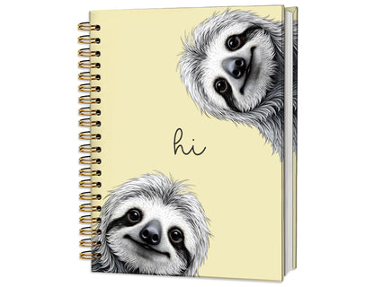 Penguin Notebook Journal,Cute Animal Notebook Journal for School Women Teen Girls Kids,Gifts for Penguin Lovers,Hardcover Spiral Notebooks for Work Notes Journaling,5.5x8.3 Inch