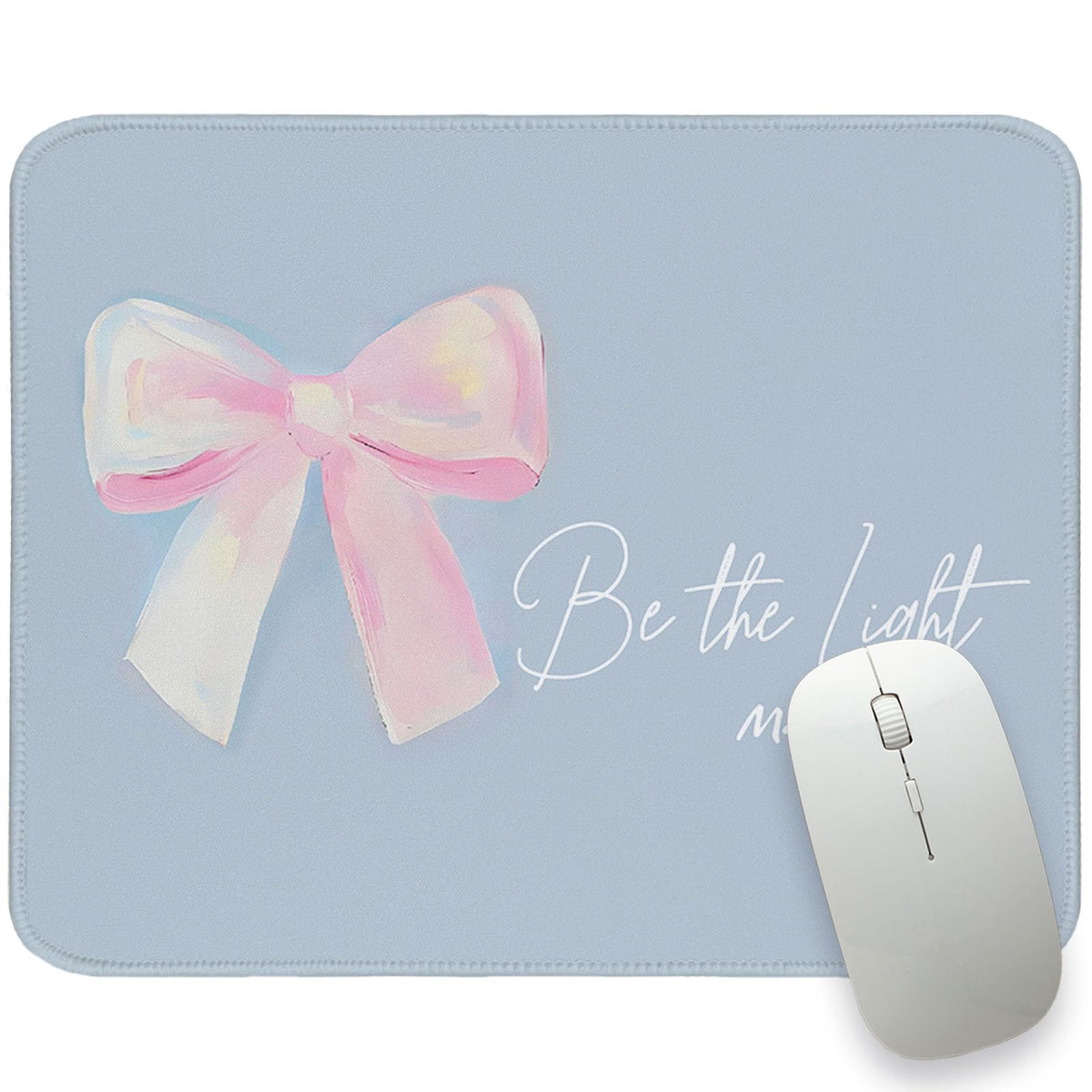 UTELKA Retro Boho Flroal Mouse Pad, Cute Mousepad for Desk Women 10x8
