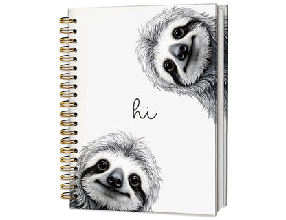 Penguin Notebook Journal,Cute Animal Notebook Journal for School Women Teen Girls Kids,Gifts for Penguin Lovers,Hardcover Spiral Notebooks for Work Notes Journaling,5.5x8.3 Inch