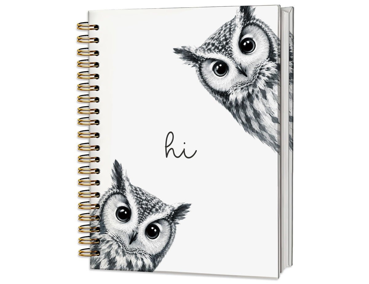 Penguin Notebook Journal,Cute Animal Notebook Journal for School Women Teen Girls Kids,Gifts for Penguin Lovers,Hardcover Spiral Notebooks for Work Notes Journaling,5.5x8.3 Inch