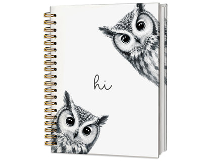 Penguin Notebook Journal,Cute Animal Notebook Journal for School Women Teen Girls Kids,Gifts for Penguin Lovers,Hardcover Spiral Notebooks for Work Notes Journaling,5.5x8.3 Inch