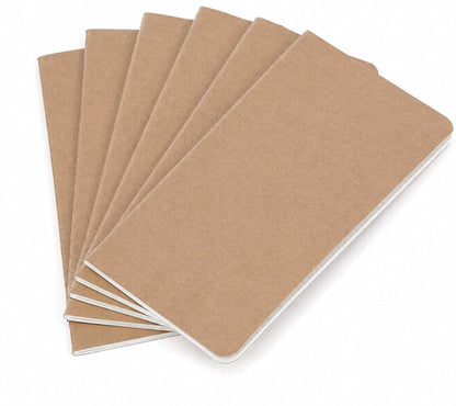Wanderings A5 Lined Travelers Notebook Insert / A5 Journal Refill | 5.5" x 8.3" (14 x 21cm) | 3 Booklets, 240 Lined Pages | Travelers Notebook Refills for Journals, Diaries, Planners