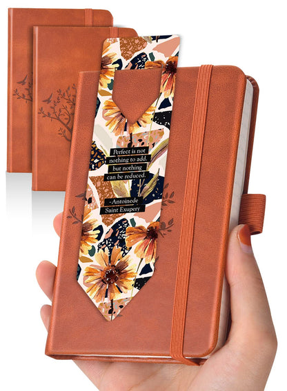 AISBUGUR Pocket Notebook, Small Notebook, 2-Pack Total 320 Pages,3.7" x 5.7" Pocket Notebook (2 Pack, Black1)