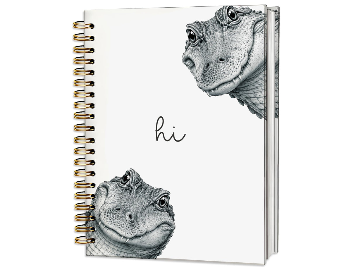 Penguin Notebook Journal,Cute Animal Notebook Journal for School Women Teen Girls Kids,Gifts for Penguin Lovers,Hardcover Spiral Notebooks for Work Notes Journaling,5.5x8.3 Inch