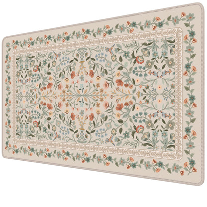 iCasso Desk Mat,Mouse Pad for Office Decor,35.4x15.7in,Deep Green