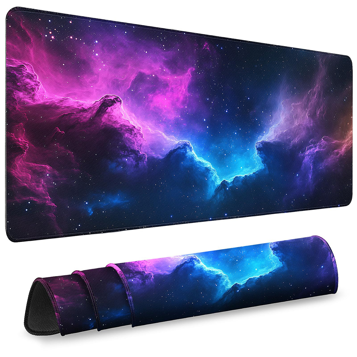 Gaming Mouse Pad, Desk Mat for Keyboard and Mouse, Large Mouse Pad for Desk, Computer Mousepad