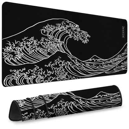 Gaming Mouse Pad, Desk Mat for Keyboard and Mouse, Large Mouse Pad for Desk, Computer Mousepad