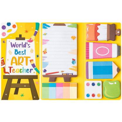 B1ykin Sticky Notes Set - 550 Sheets Memo Writing Pad Cat Floral Design