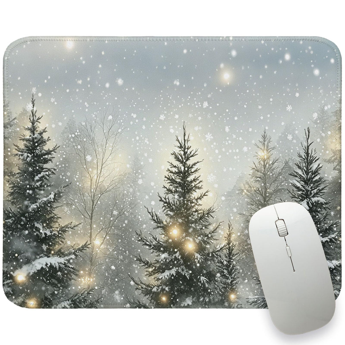UTELKA Retro Boho Flroal Mouse Pad, Cute Mousepad for Desk Women 10x8