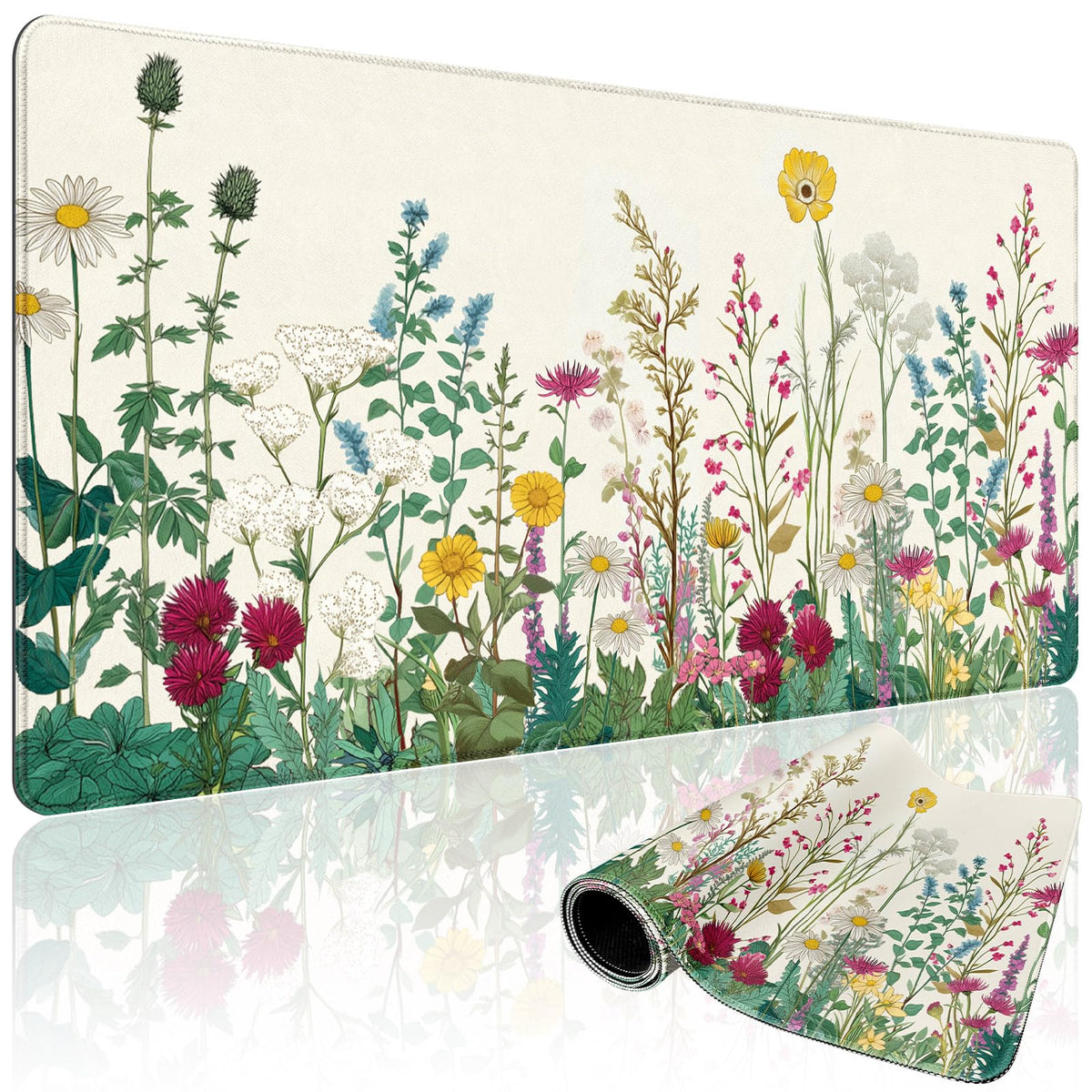 Mystical Gothic Library Large Gaming Mouse Pad Desk Mat 31.5x15.7