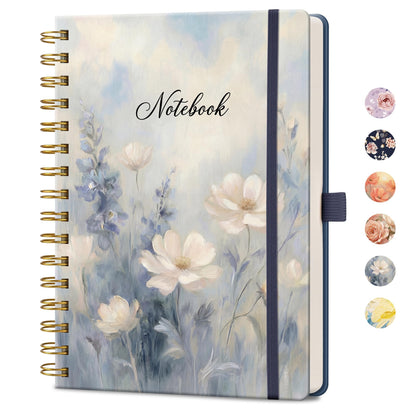 AHGXG Spiral Journal Notebook, 160 Lined Pages, A5 Size (5.7'' x 8.3'')