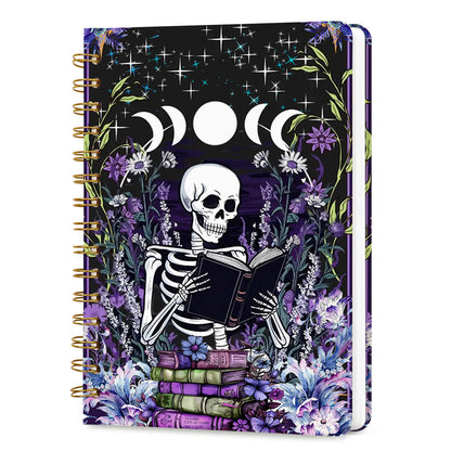 Lined Spiral Journal Notebook for Work A5, 160 Pages, Explosive Cat