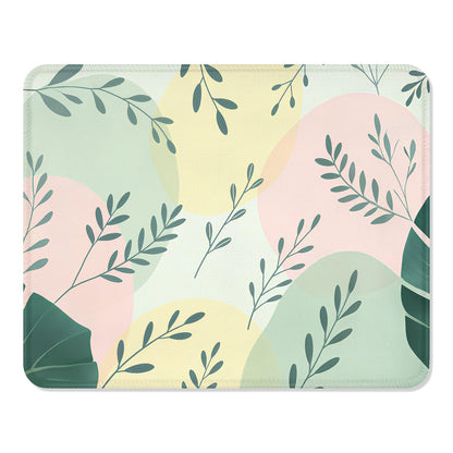 ITNRSIIET Mouse Pad with Stitched Edge Premium Textured Smooth Precise Operation Waterproof Washable Non-Slip Rubber Base Desktop Protection Mat, 10.2×8.3×0.12 inches, Palm Texture