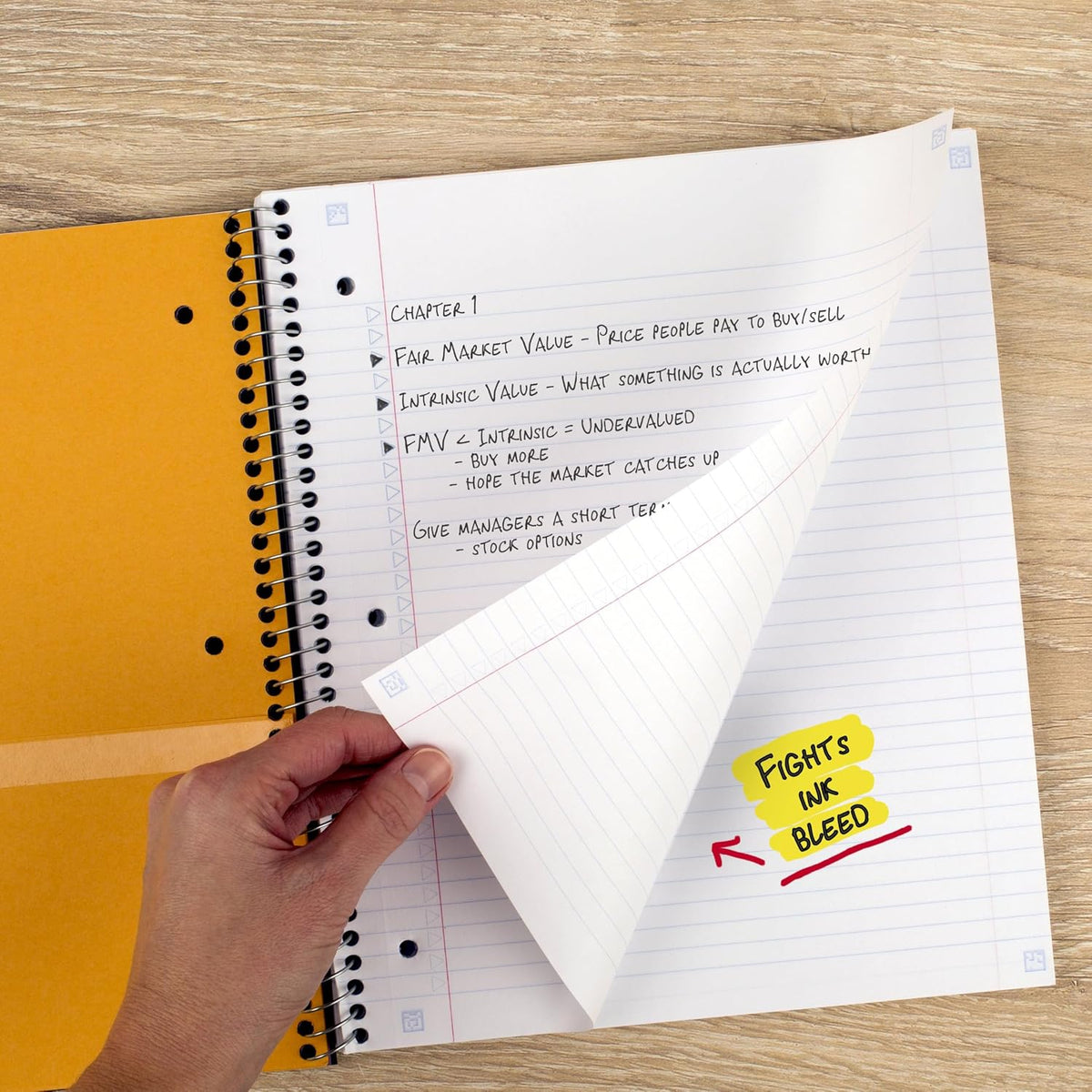 Five Star Spiral Notebook + Study App, 6 Pack, 1 Subject, College Ruled 8.5" x 11" Paper, 100 Sheets, Fights Ink Bleed, Customizable Water Resistant Cover, Assorted Colors (820045-ECM)