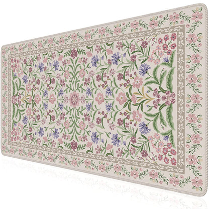 iCasso Desk Mat,Mouse Pad for Office Decor,35.4x15.7in,Deep Green