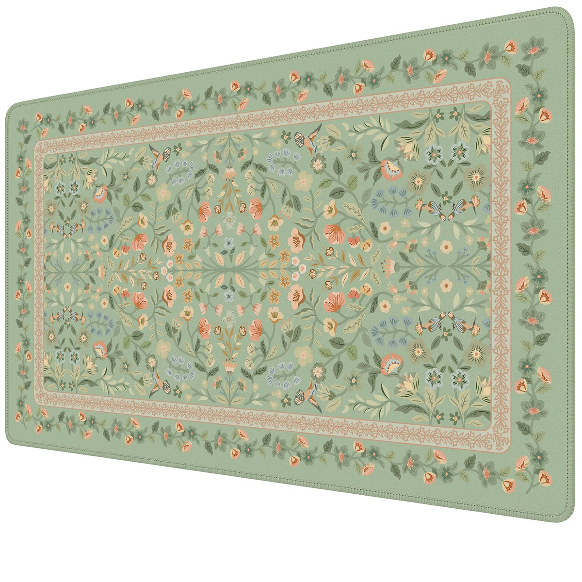 iCasso Desk Mat,Mouse Pad for Office Decor,35.4x15.7in,Deep Green