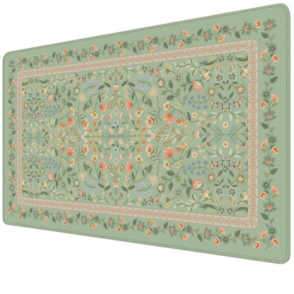 iCasso Desk Mat,Mouse Pad for Office Decor,35.4x15.7in,Deep Green
