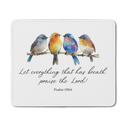 Inspirational Christian God Says I Am Mouse Pad, Minimalist Boho Floral Bible Verse Affirmation Mouse Pads Mousepad for Home Office Dorm Computers Laptop Supplies Desk Accessories, 9.5x7.9 Inch