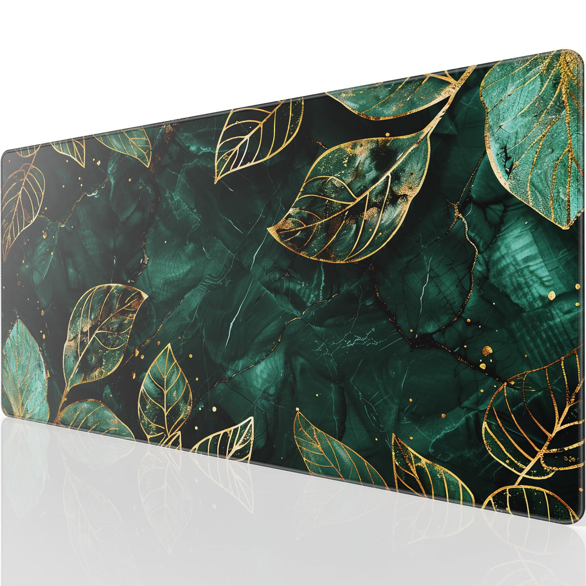 KTRIO Large Gaming Mouse Pad Desk Mat for Gamer, 31.5" x 11.8", Black, XL
