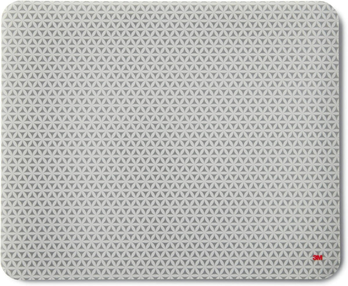 3M Precise Mouse Pad with Repositionable Adhesive Back, Enhances The Precision of Optical Mice at Fast Speeds and Extends The Battery Life of Wireless up to 50%*, 8.5" x 7", Bitmap (MP200PS), Polymer
